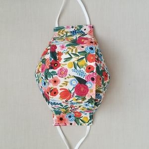 *3/$39* Origami / 3D Rifle Paper Cotton Face Mask -petite garden party b…